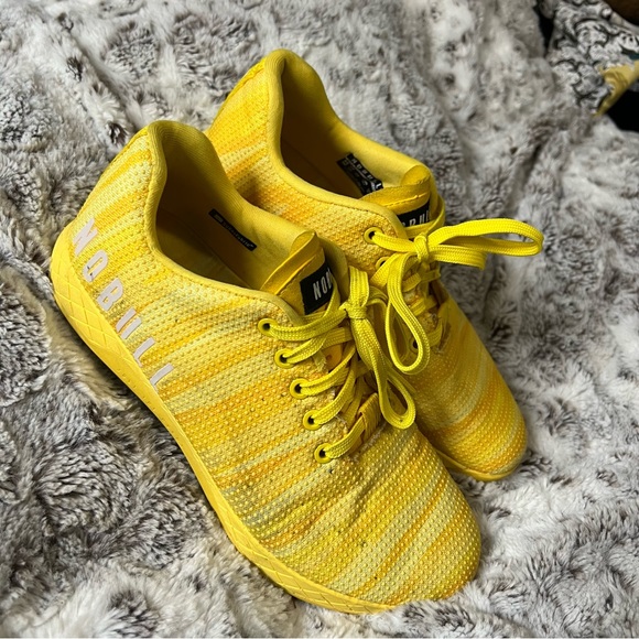 Nobull Yellow Lightning Burst Training Sneakers - Picture 2 of 7